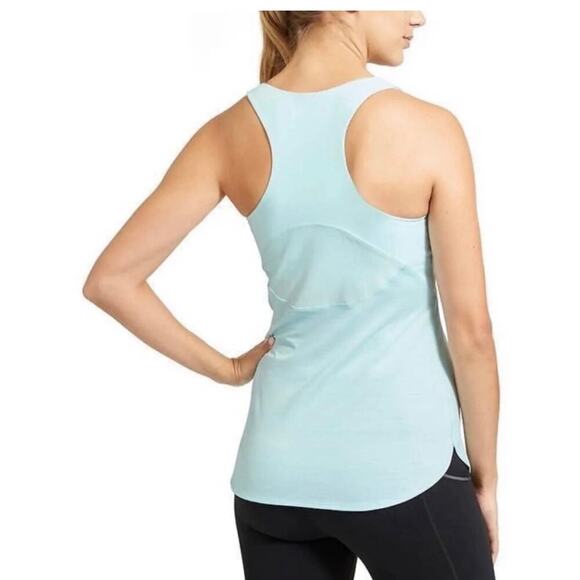 NWT Athleta Women's Light Blue Airy Essence Sleeveless Tank Top Size Small - Picture 1 of 5